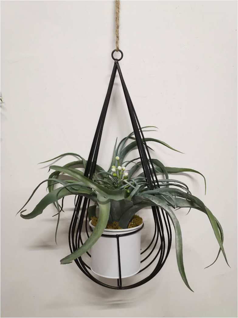 artificial flower pot