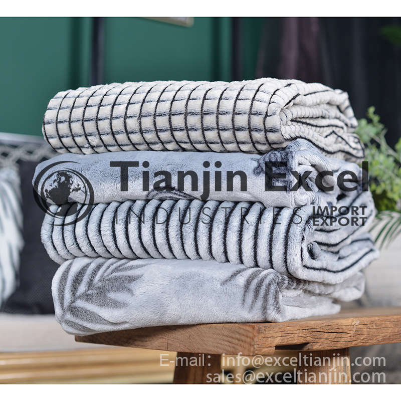 00000AA1-19 blanket - flannel printed ground & sheard