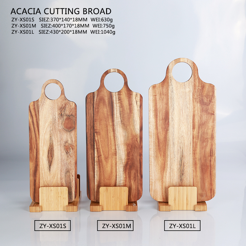 ZY-XS0 Acacia Cutting board, Chopping board, Serving board,Kitchen Chopping Board for Meat
