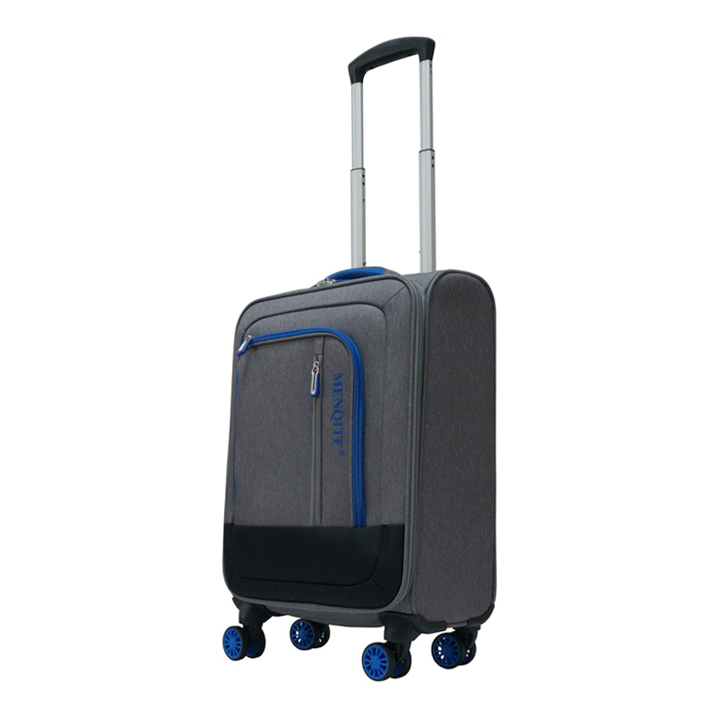 Snow Flake polyester 8 Spinner Luggage set 19"/23"/28"