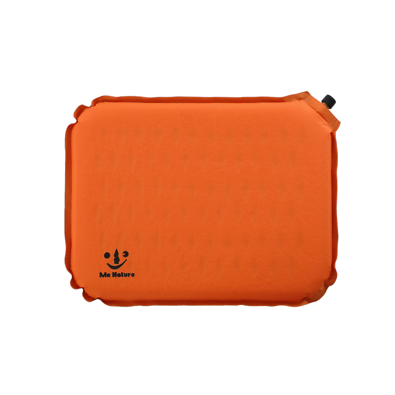 Self inflating seat cushion
