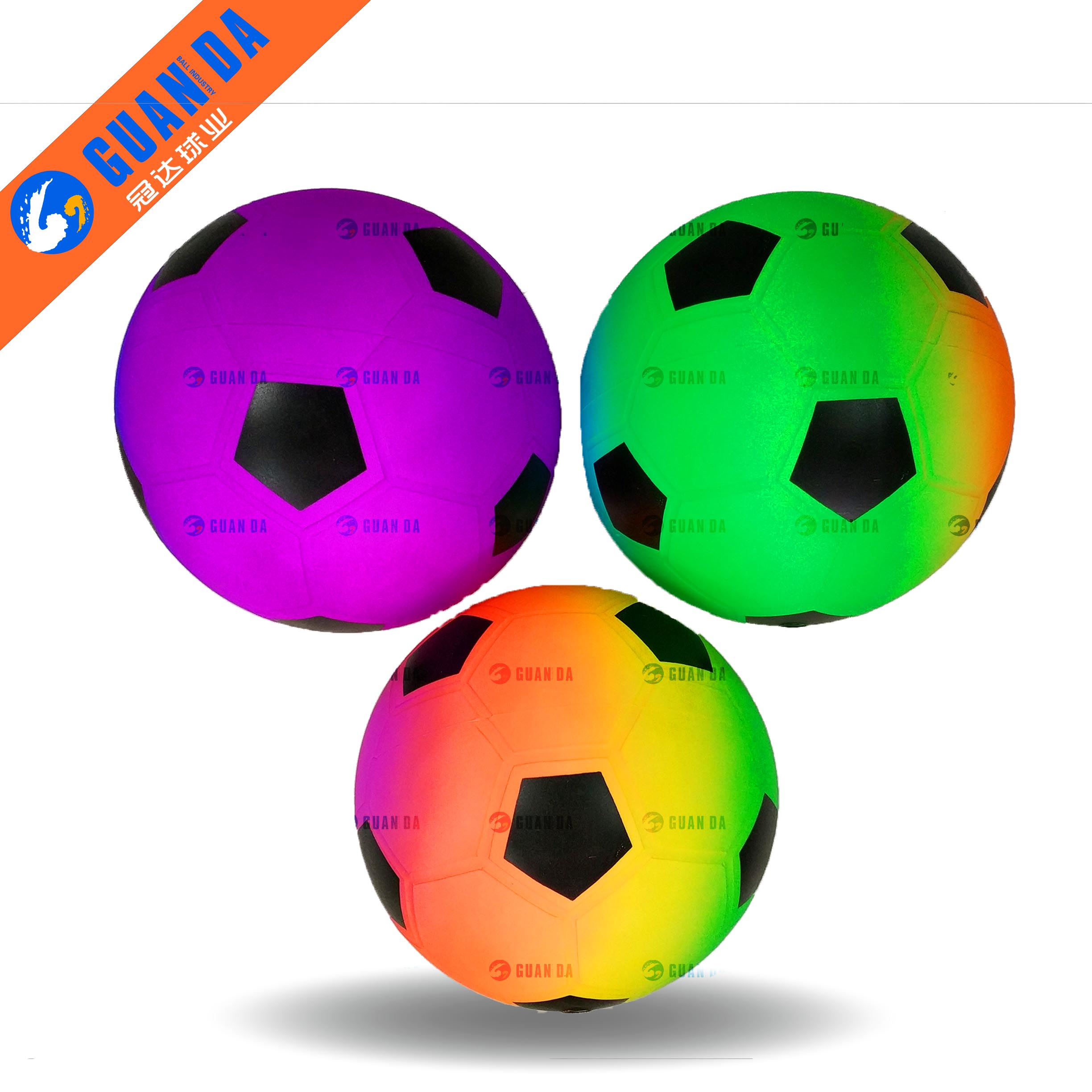 PVC BALL - Rainbow Soccer