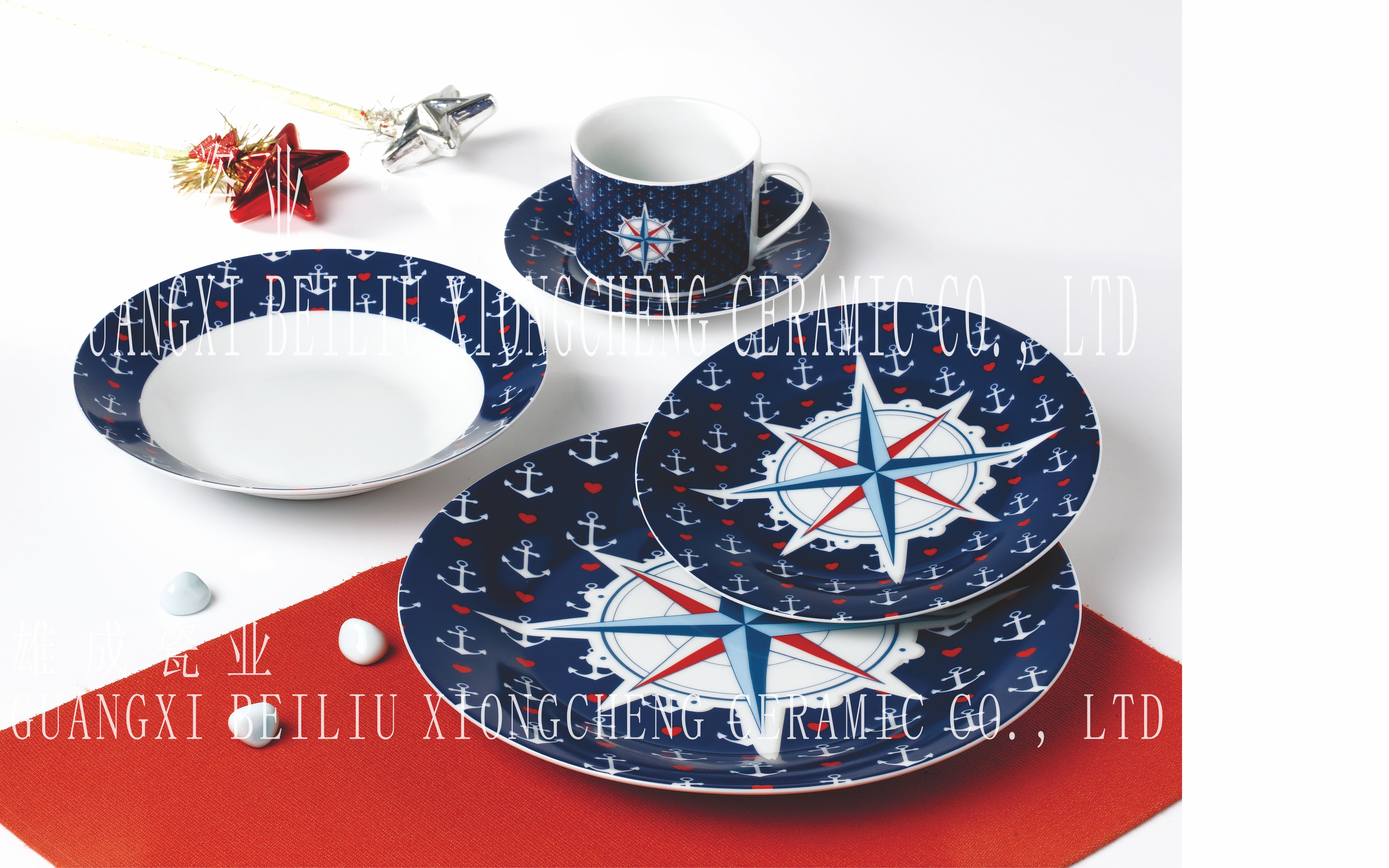 30 Pcs Round Dinner Set