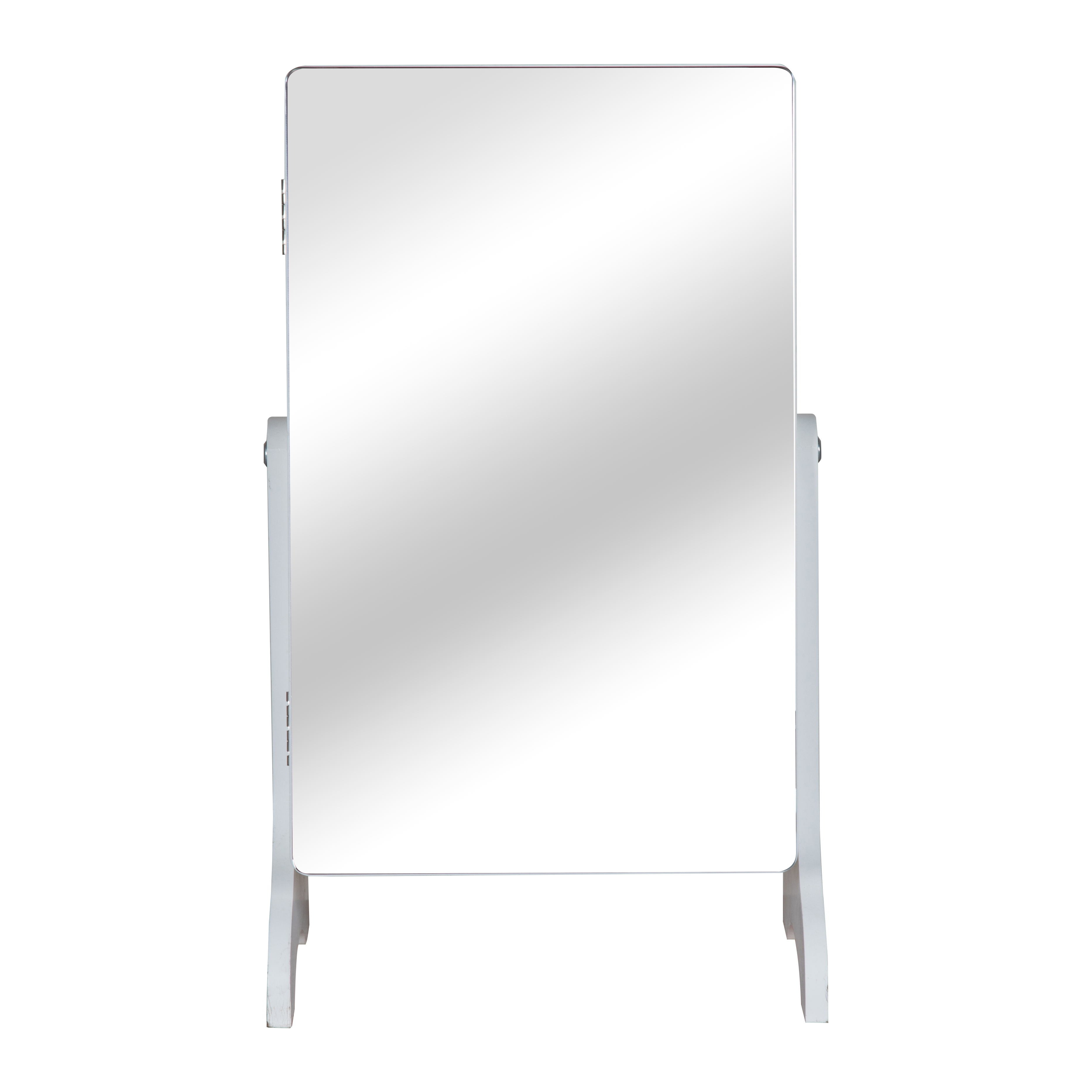 Make Up Mirrored Jewelry Cabinet Armoire Mini Table Jewelry Organizer