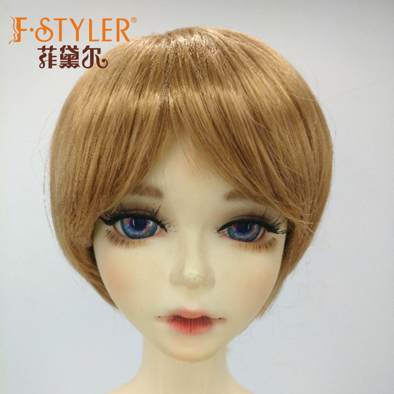 Bjd Sd Doll Wigs Synthetic Mohair Wig D836