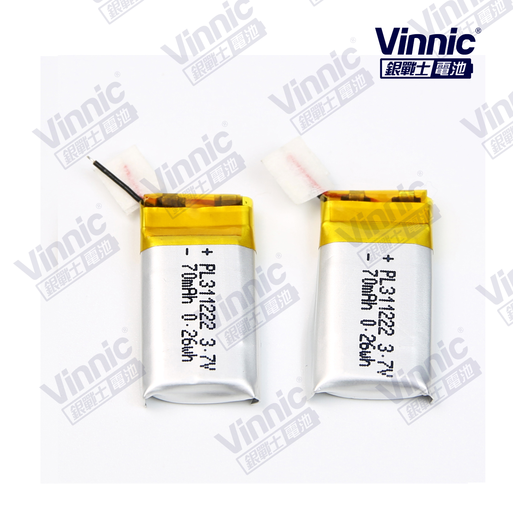 Polymer Lithium-ion Rechargeable Battery PL311222