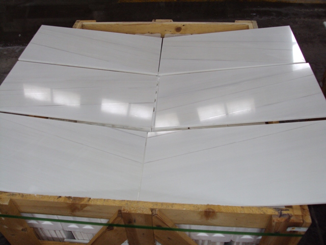 Bianco dolomiti marble tile