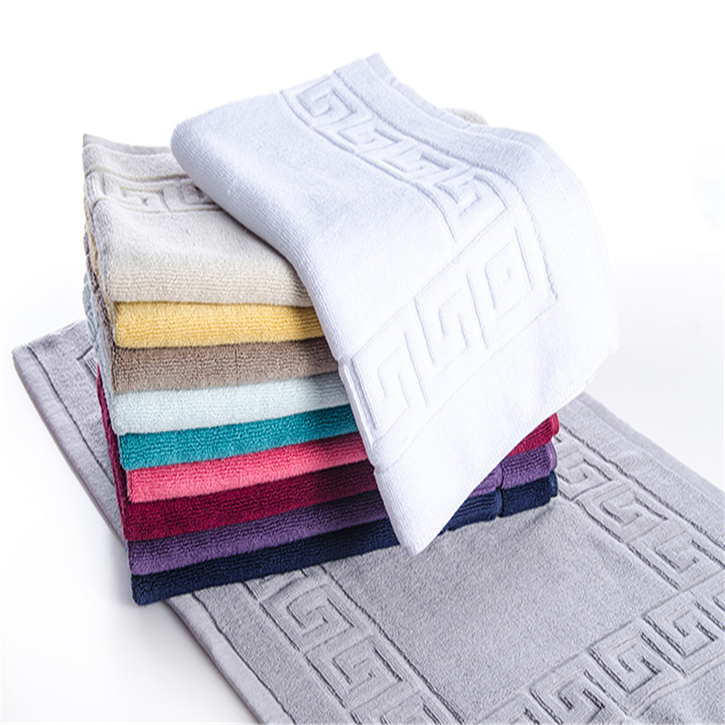 high quality hotel bath mat cotton thick floor mat