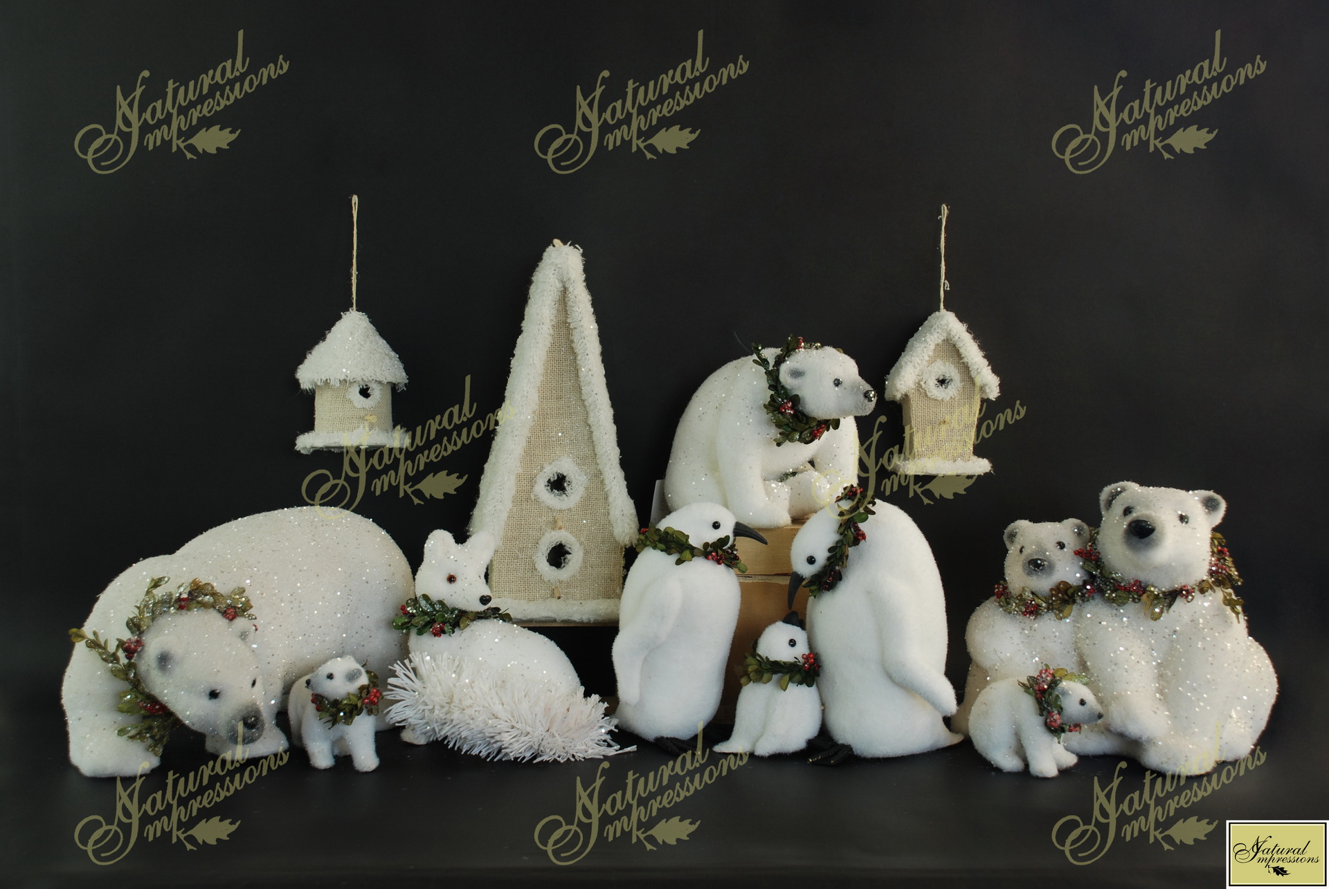 Christmas Flocking Decoration