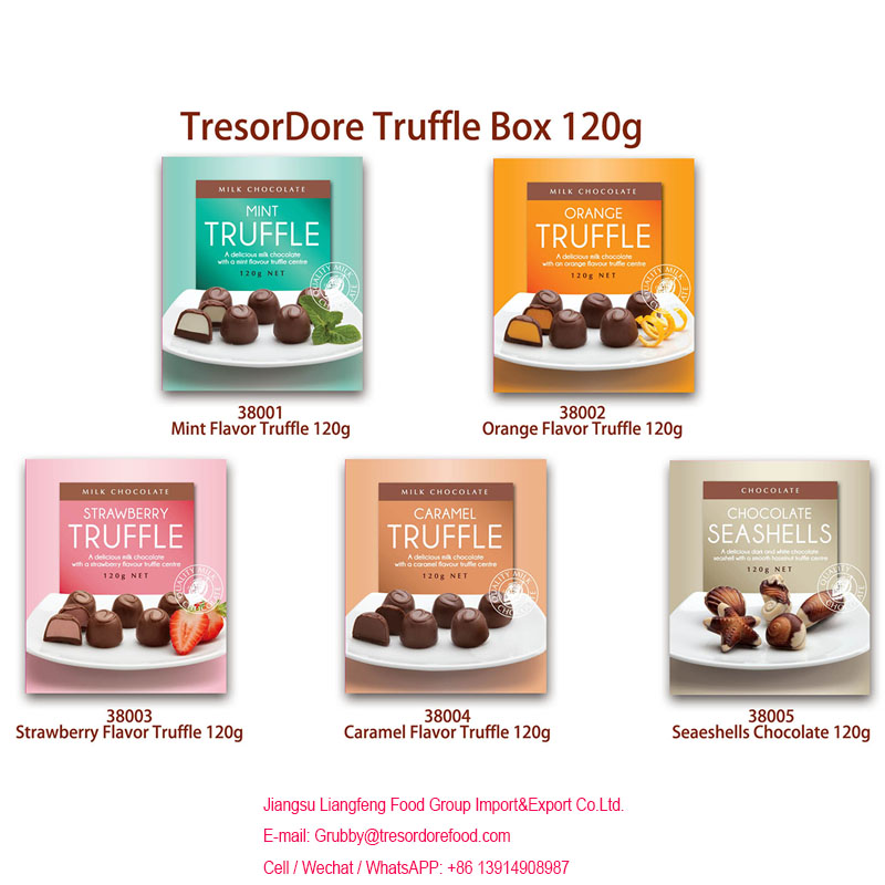 Tresordore Flavor Chocolate Truffle Box 120g