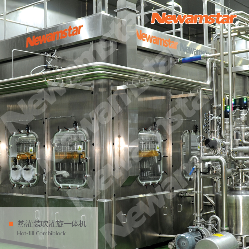 Hot filling Combiblock