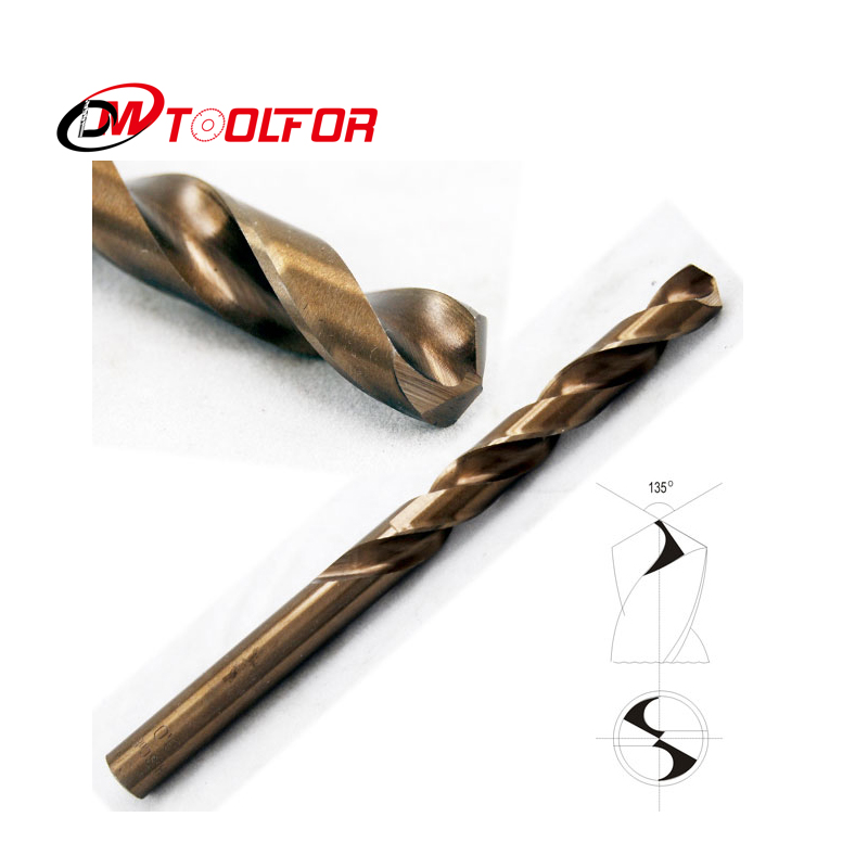 High Quality DIN338/DIN340 HSS Cobalt Straight Twist Drill Bit