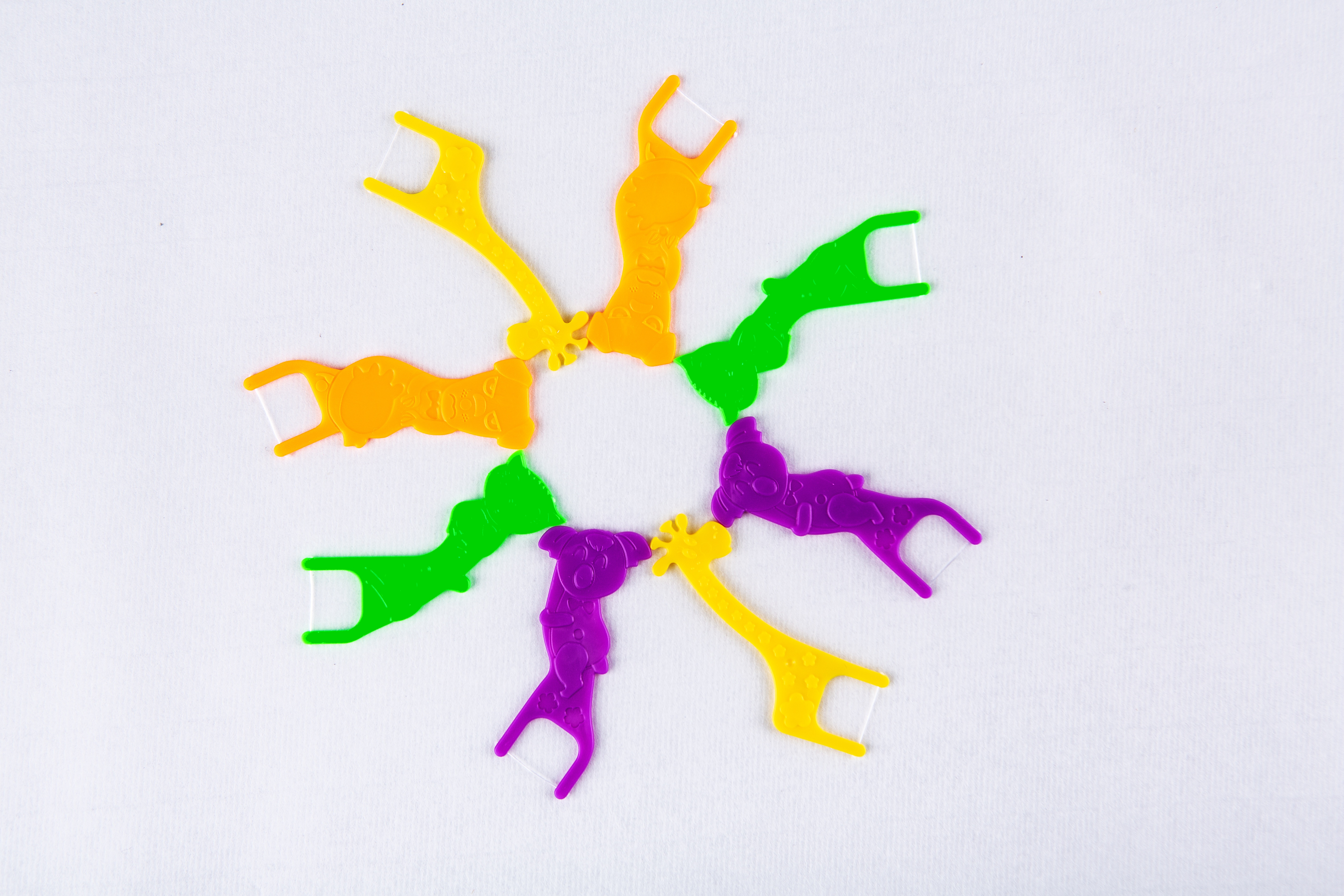 Kids Fun Flosser Advanced Fluoride Coating