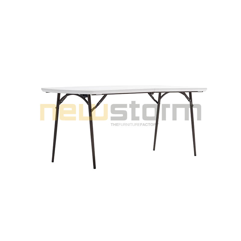 Martina180 table(6FT blow mold table folding in half)