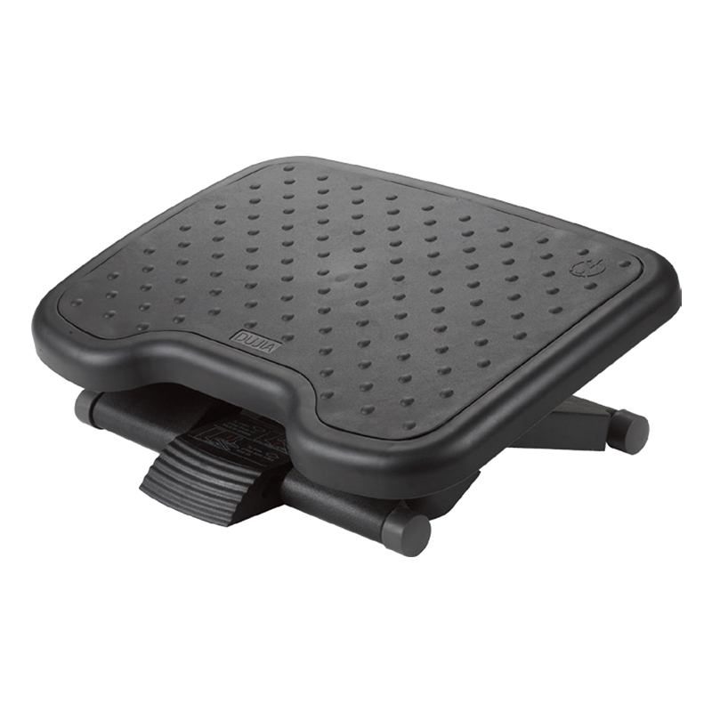 Footrest foot rest angle adjustable height adjustable massage ergonomic design