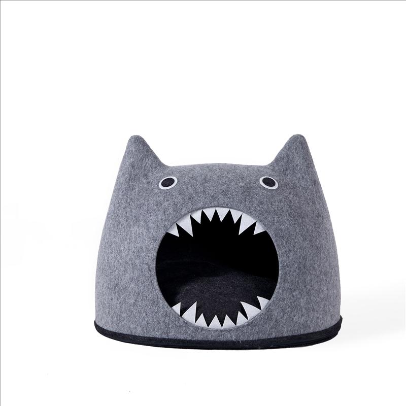Felt pet bed, cat and dog bed