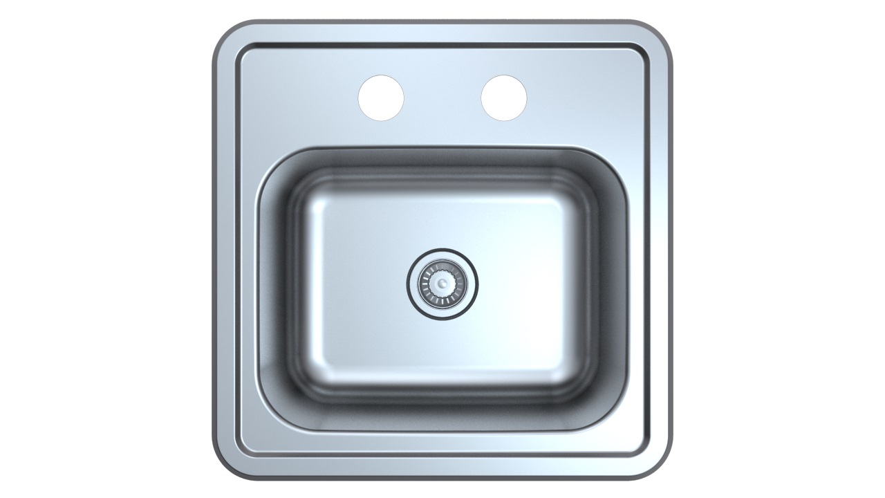 Stainless Steel Drop-in Single Bowl Bar Sink