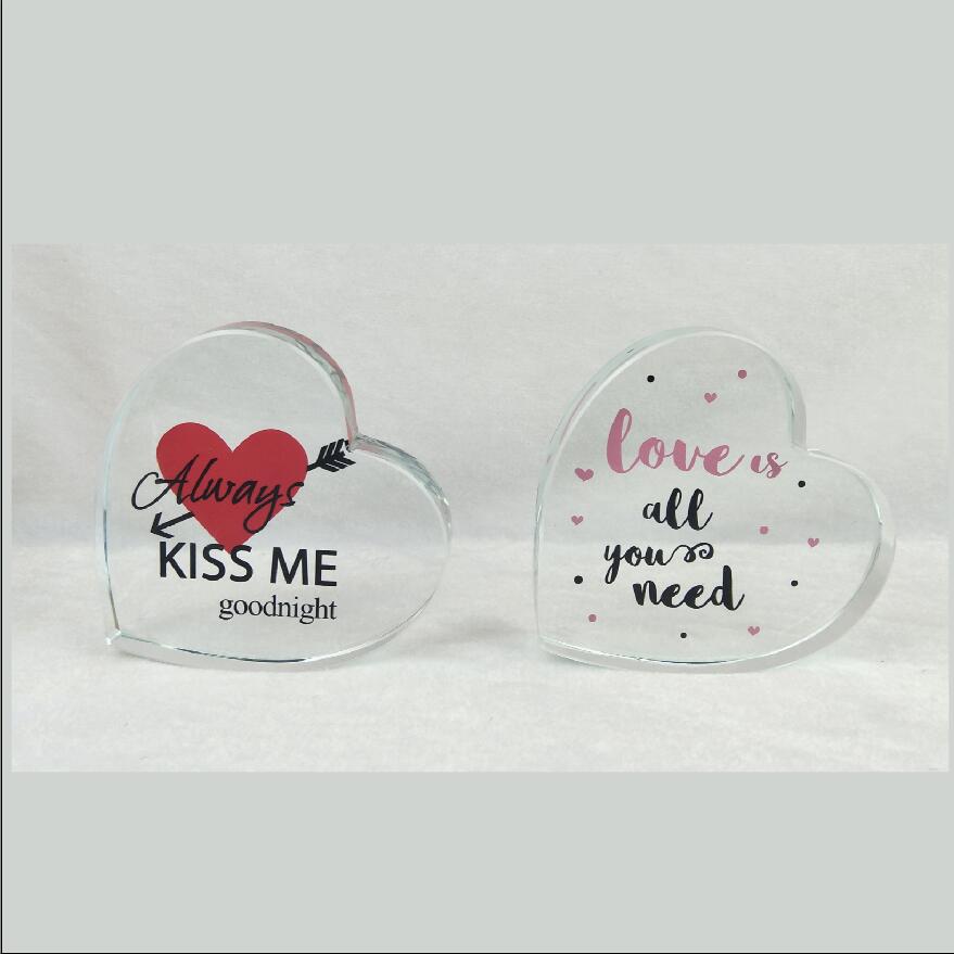 Glass Message Block