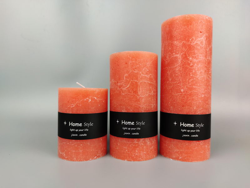 rustic candle