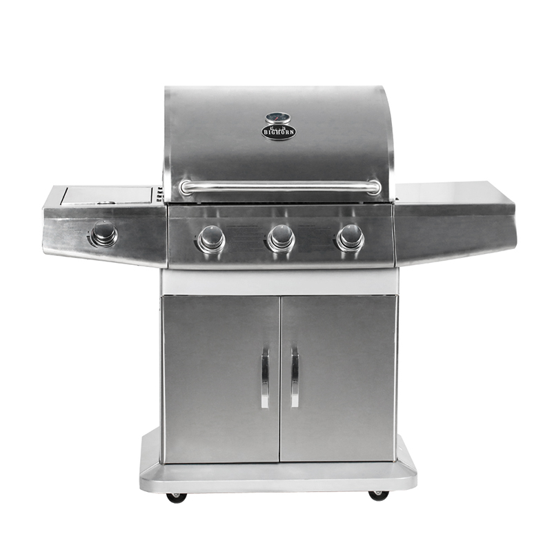 3 +1 burner S/S gas grill