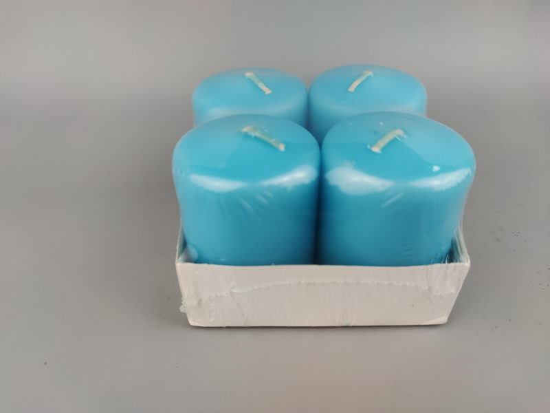 S/4 over-dipping pillar candles