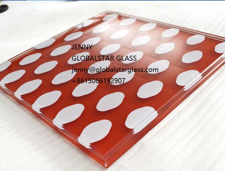 Silkscreen printing glass/print glass
