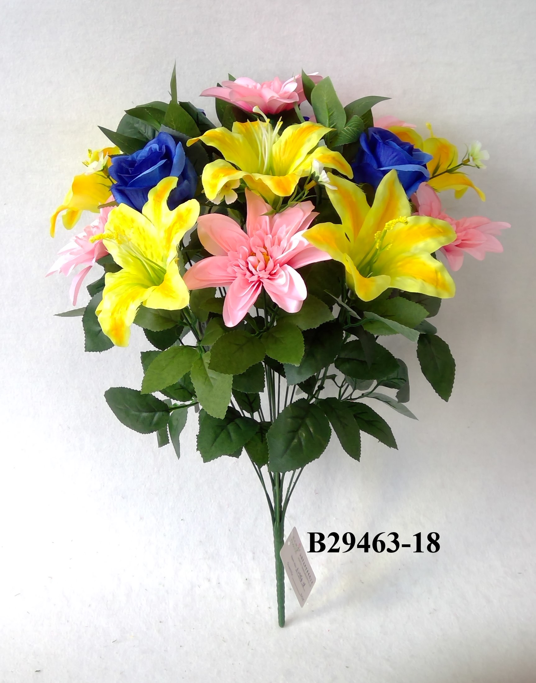 Chinese peony rose tiger lily mix bush x 18