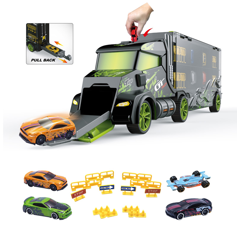 SINOVAN big transform trailer track truck