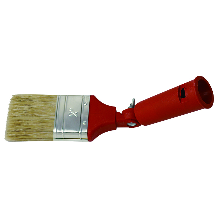 professional cheap adjustable plastic handle block paint brush