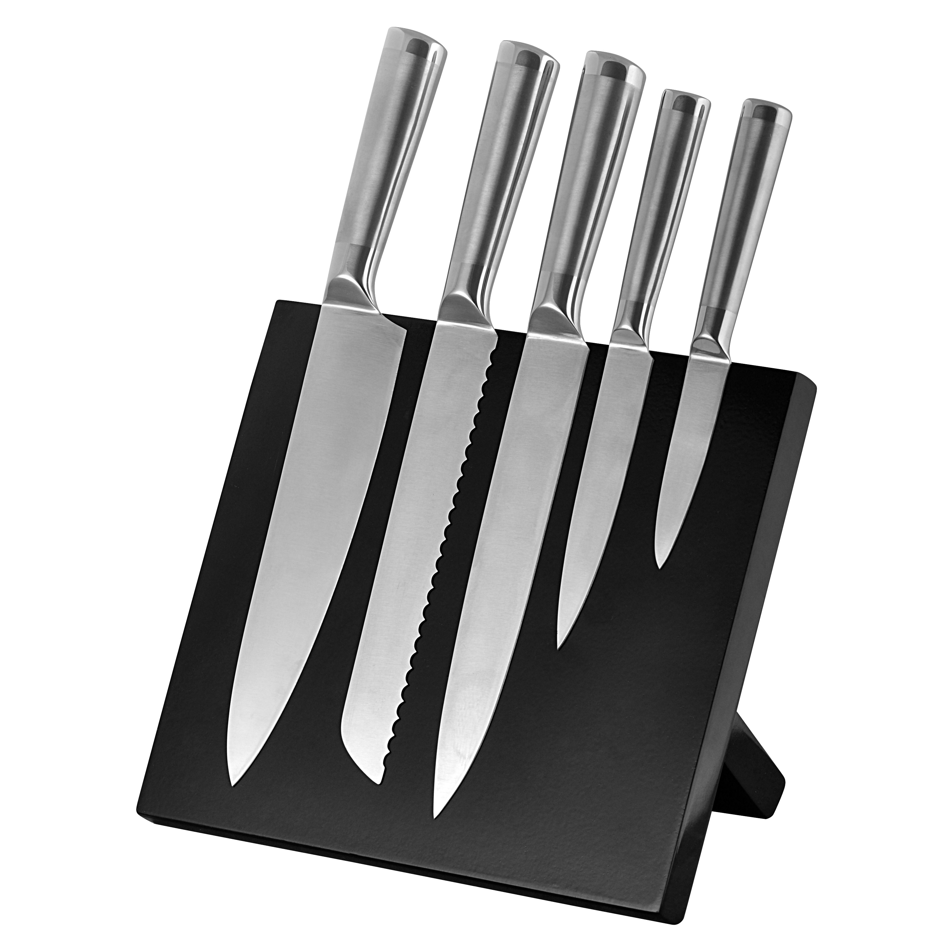 BH29-1 6pcs hollow handle kitchen knife set