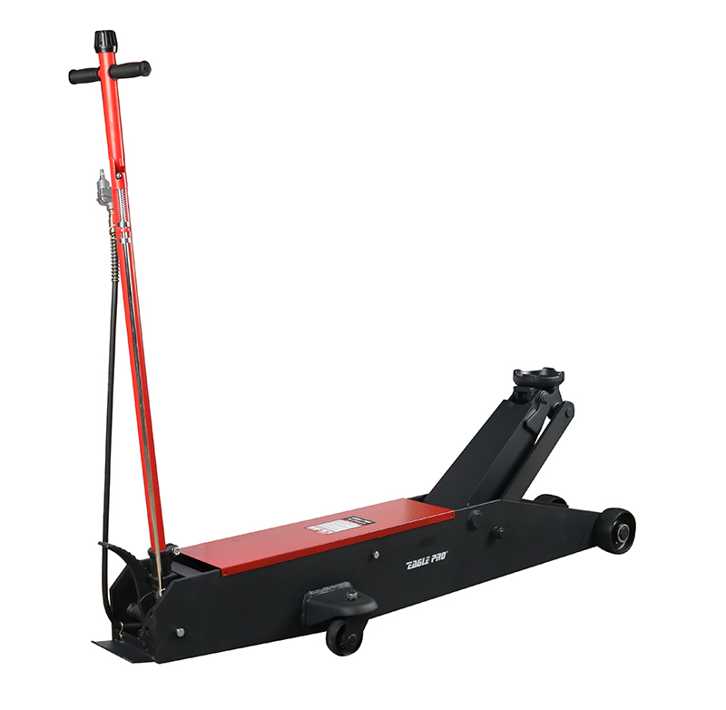 10 ton air/hydraulic long chassis service jack