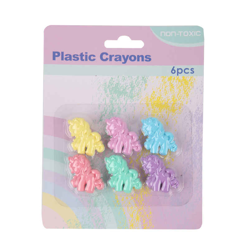plastic crayons