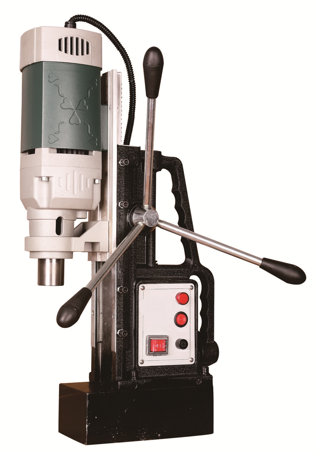 Magnetic base drill