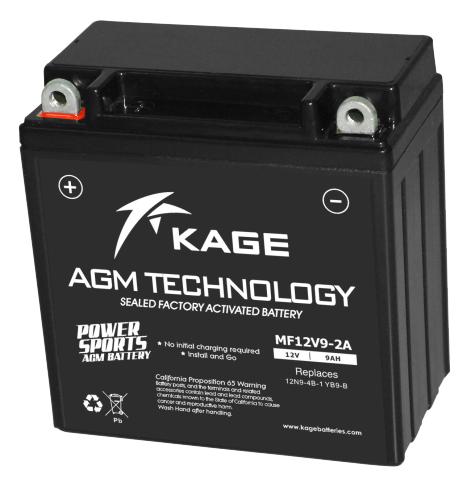 MF12V9-2A motorcycle battery