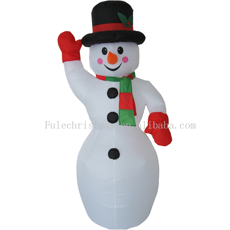 Christmas inflatable snowman