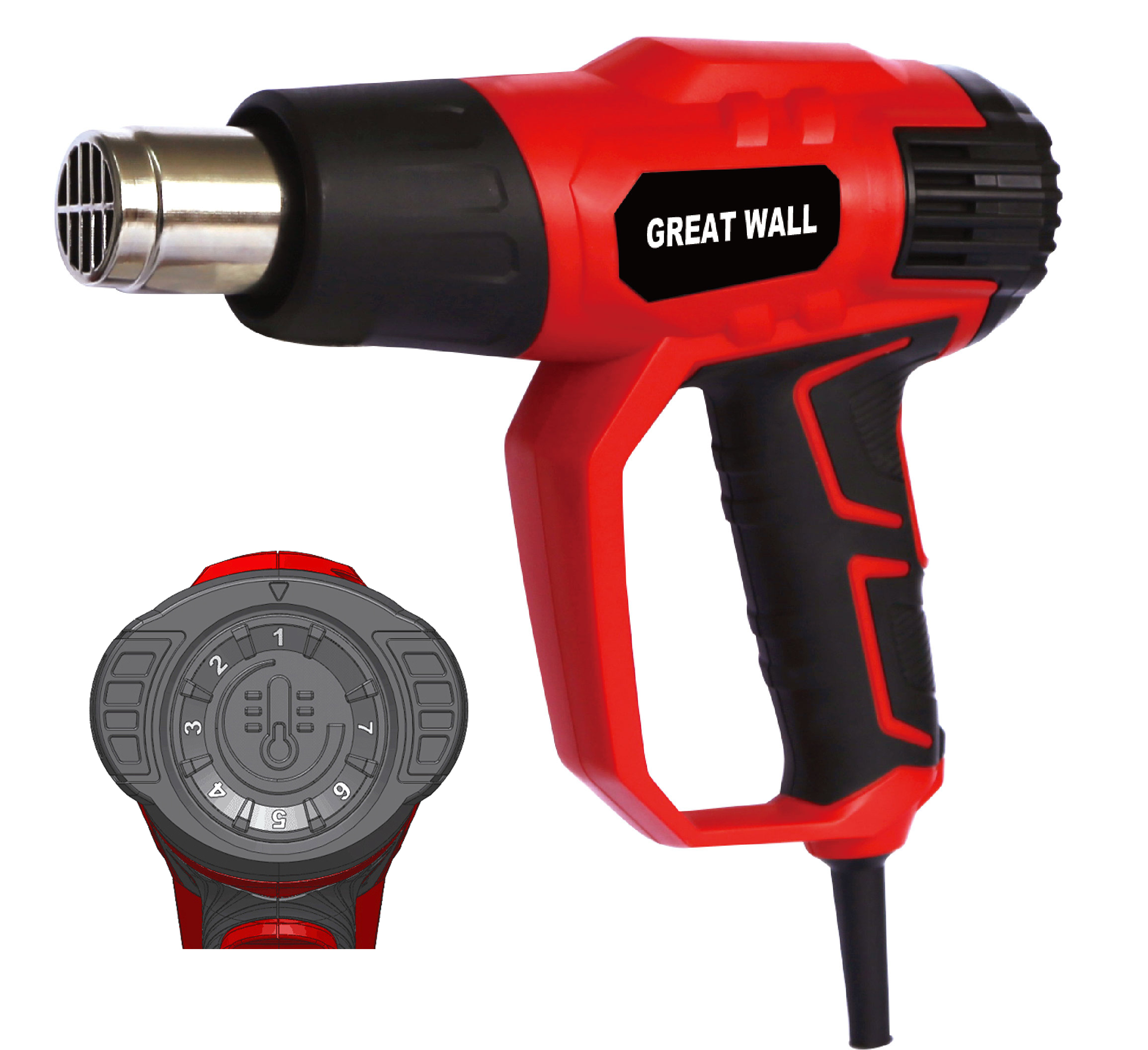 Heat Gun -Adjustable Temperature