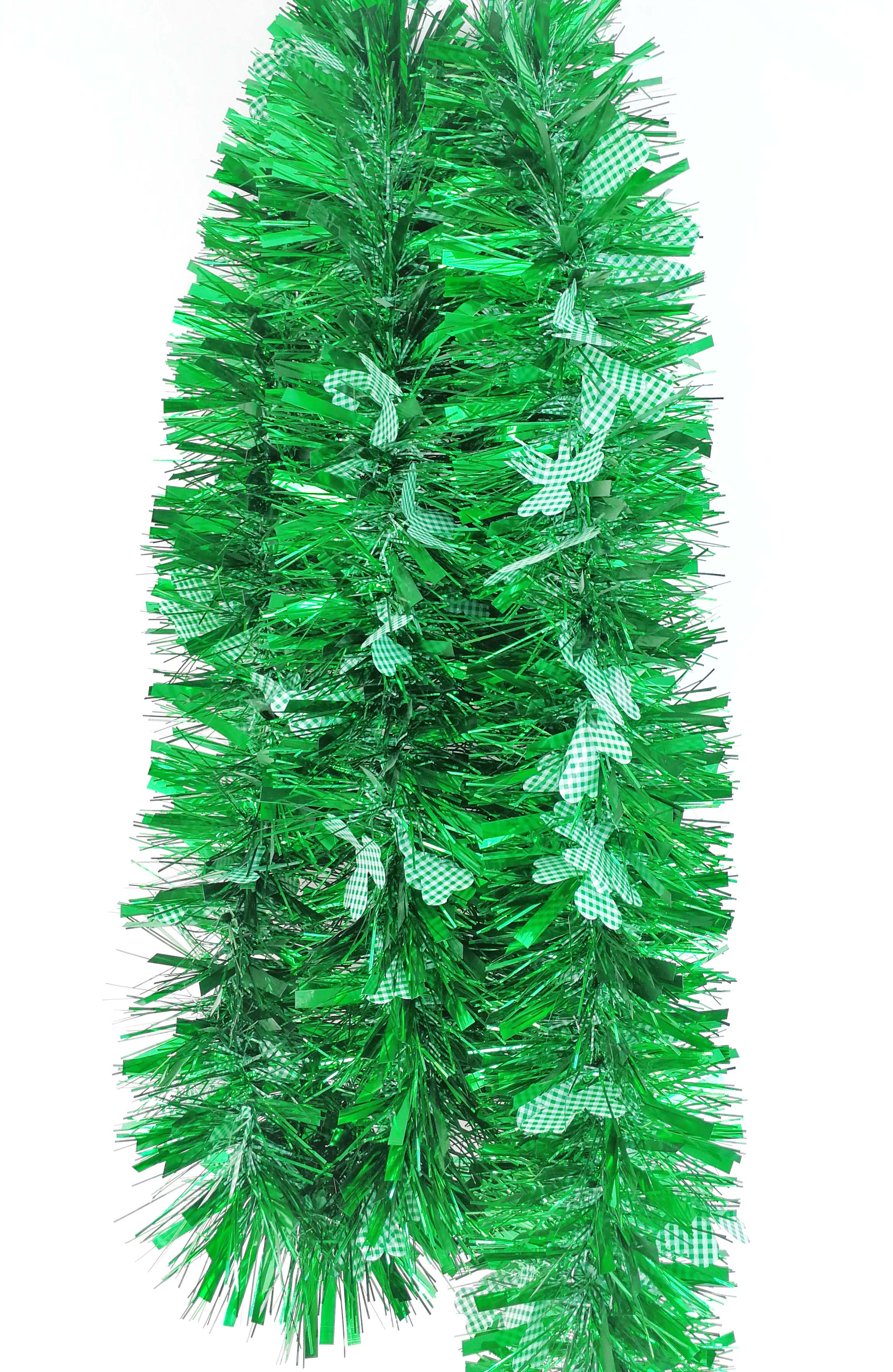 St.patrick tinsel garland