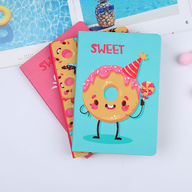 WANSHIFA 2021 Creative Design Color Printed Hard Cover Notebook