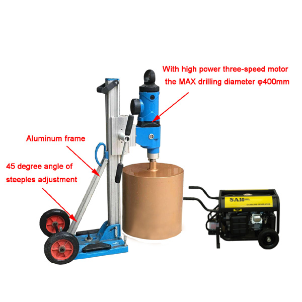 High-Power Concrete Core Drilling Machine