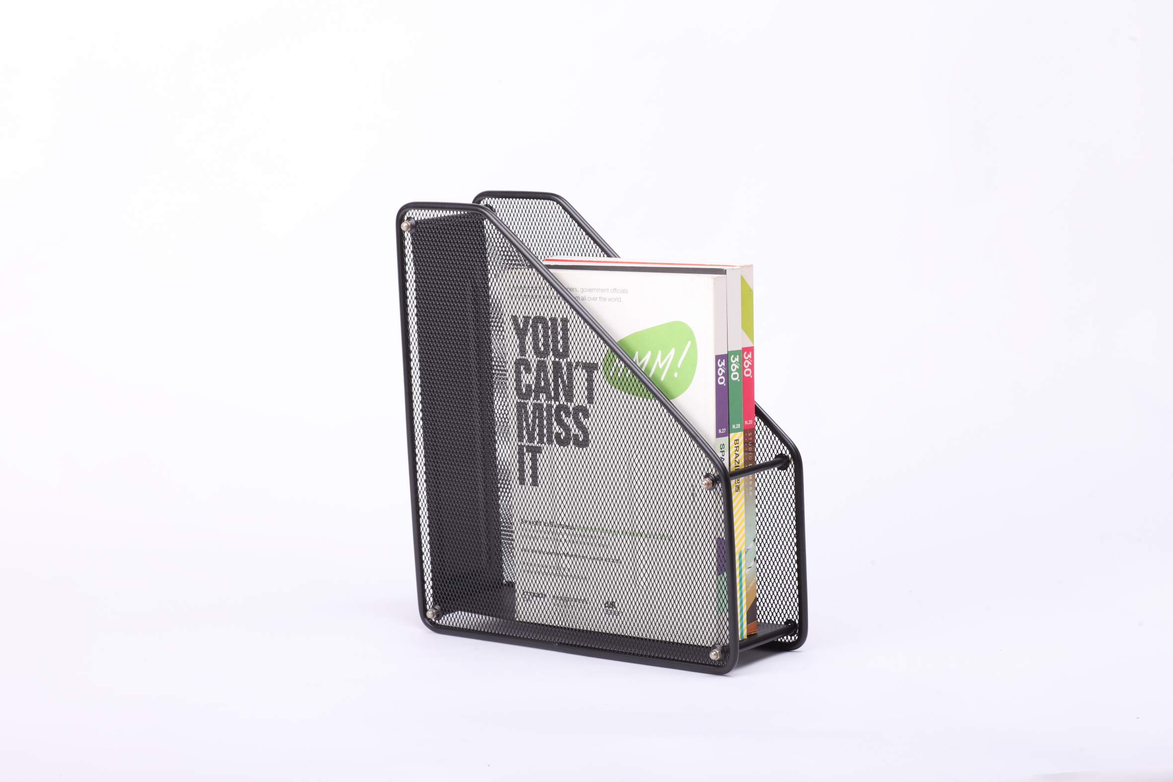 Metal Mesh Magazine holder