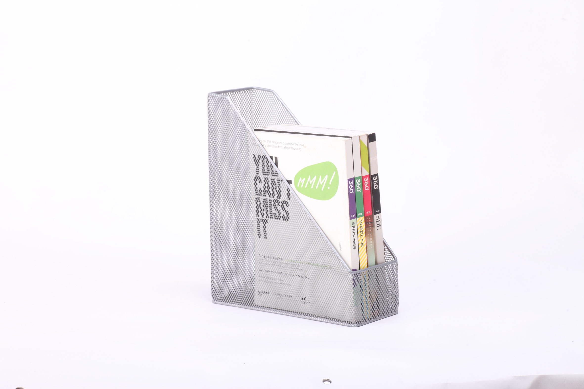Metal Mesh Magazine holder