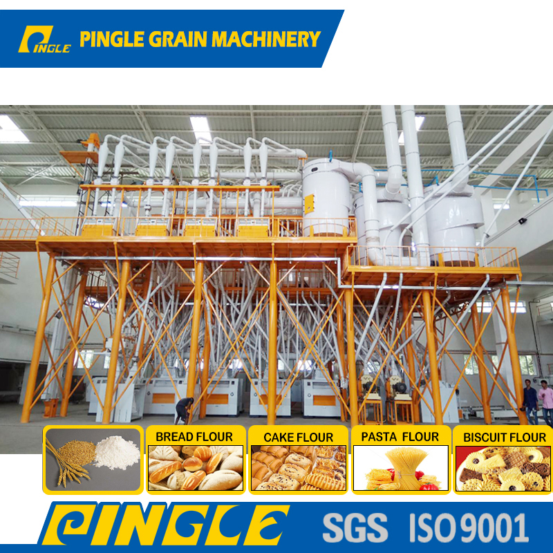 Steel Strcutre Wheat Flour Mill