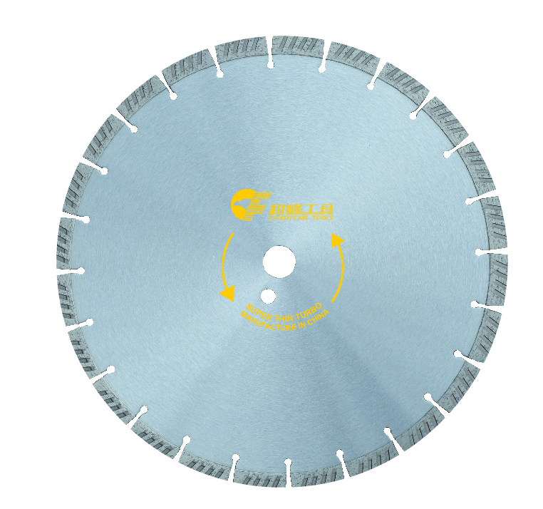diamond welded segmented turbo saw blade