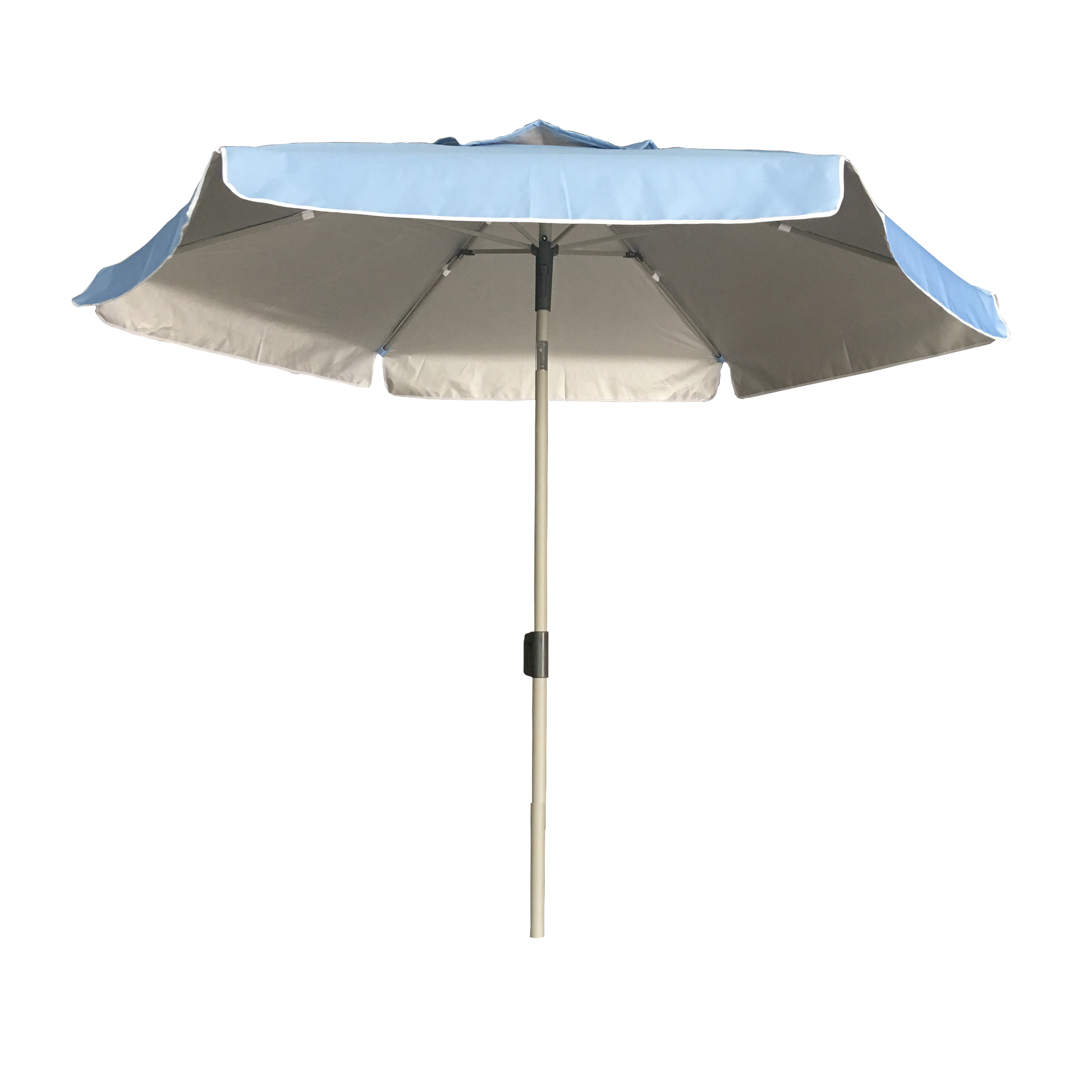 wholesale new plastic mold design patio umbrella OEM custom uv protection big Beach Umbrella