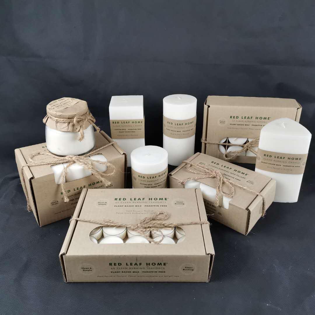 Paraffin free candle