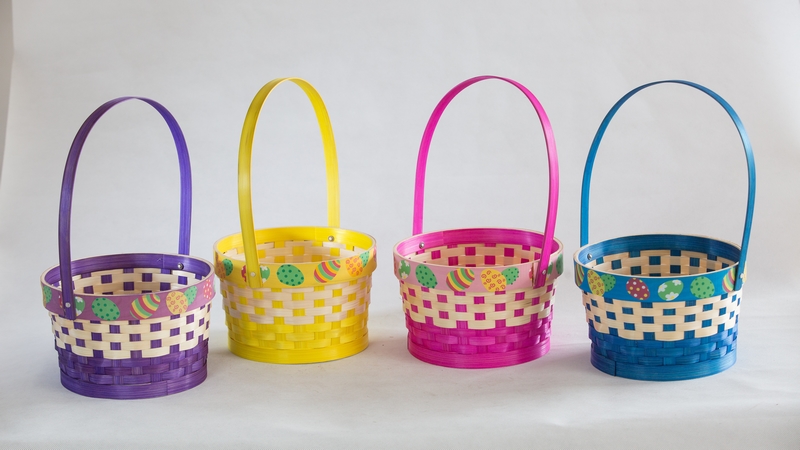 Easter Bamboo Baskets
