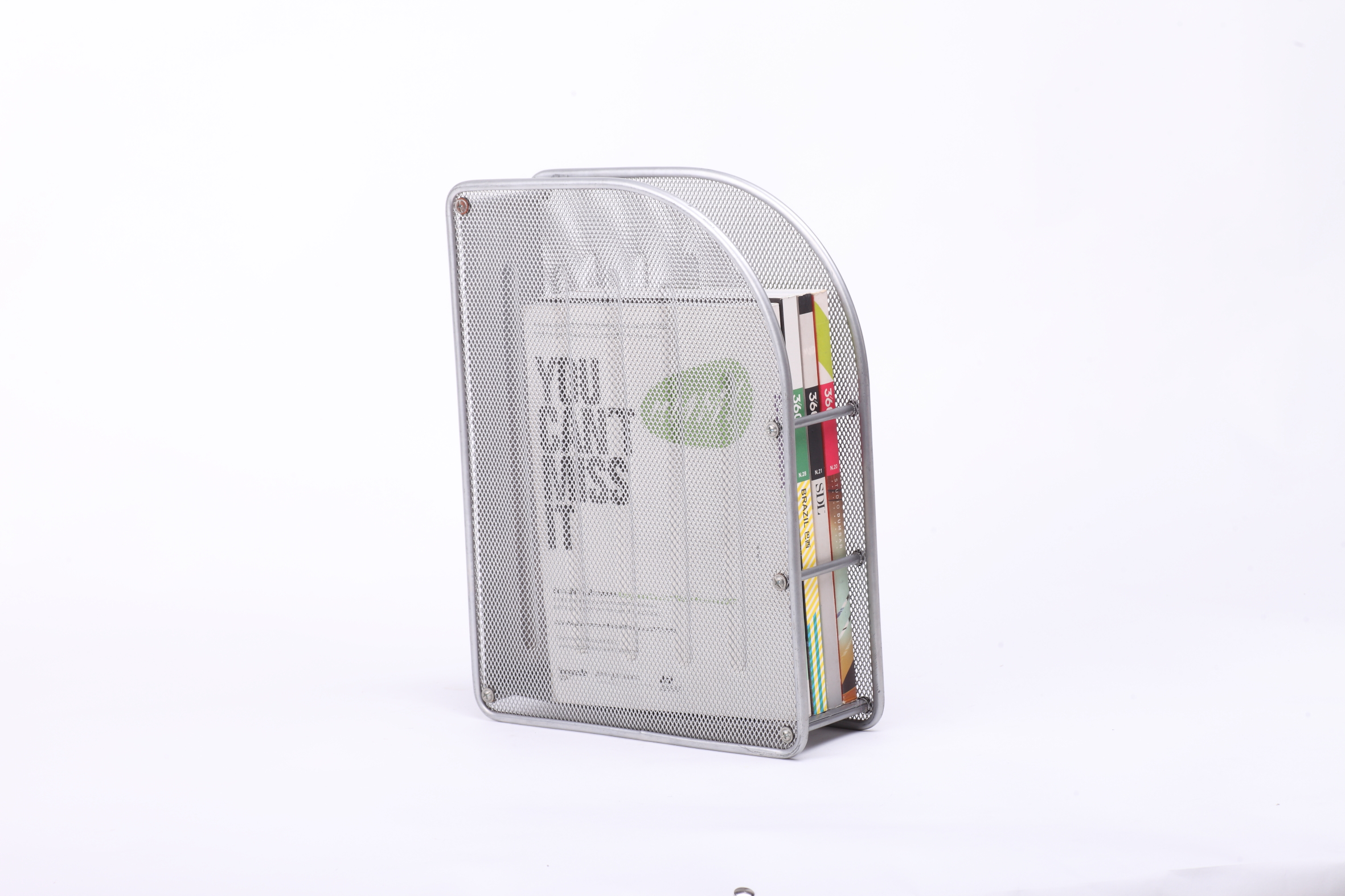 Metal Mesh Magazine holder