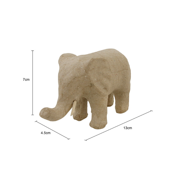 Paper pulp elephant