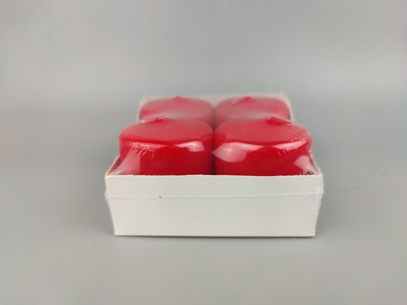 S/4 over-dipping pillar candles