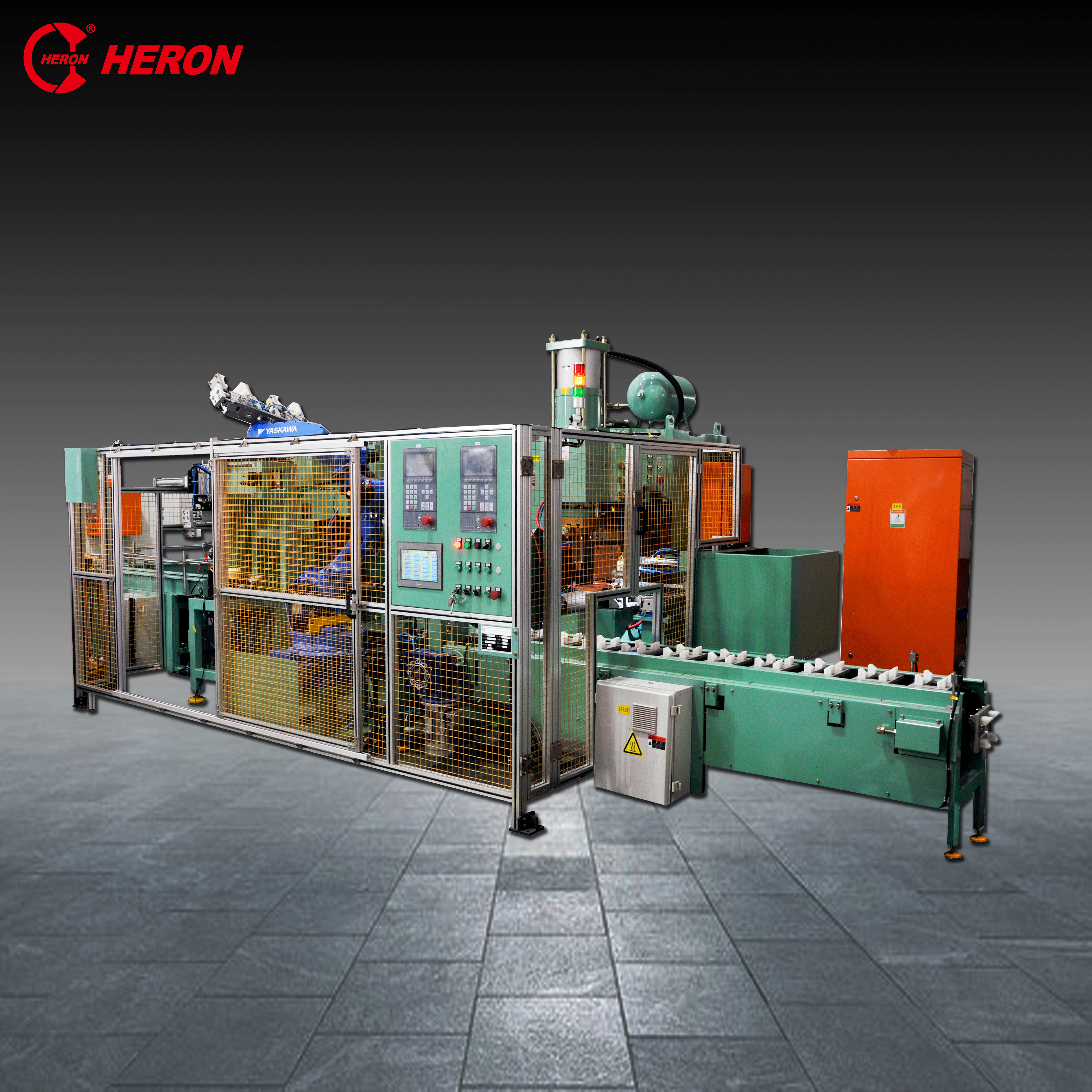 Two station Robotic Inverter Welding Machine Syestem